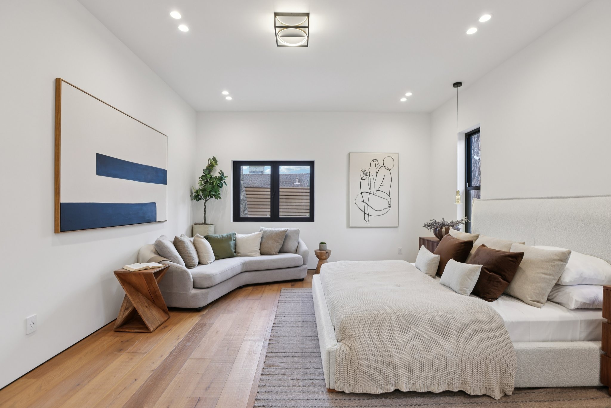 Reverse view of The Light House primary bedroom
