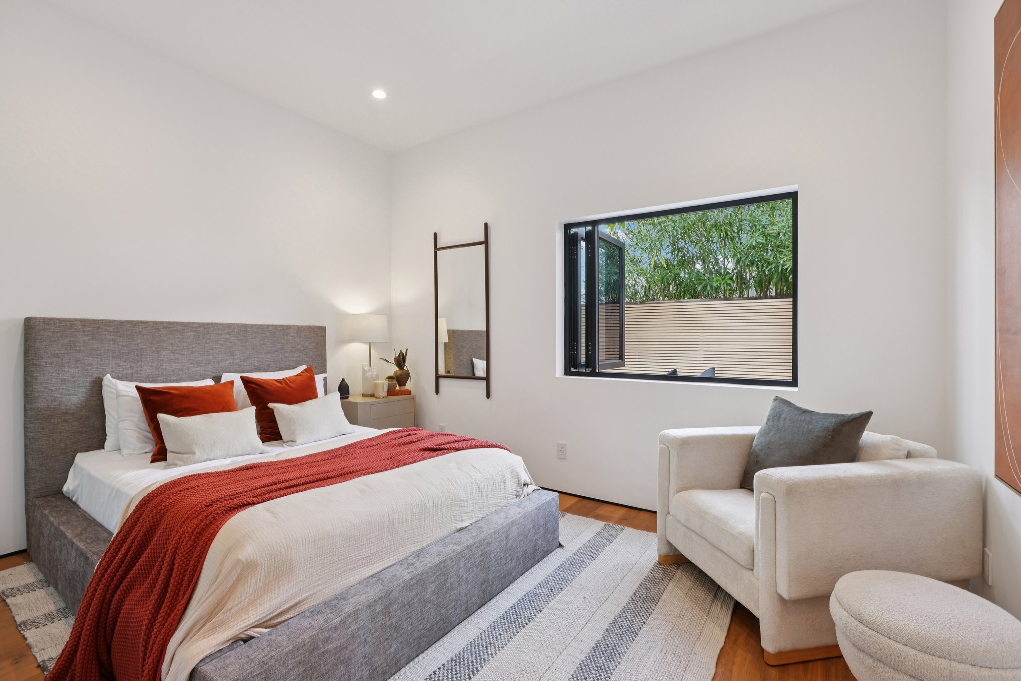 Wide view of bedroom two