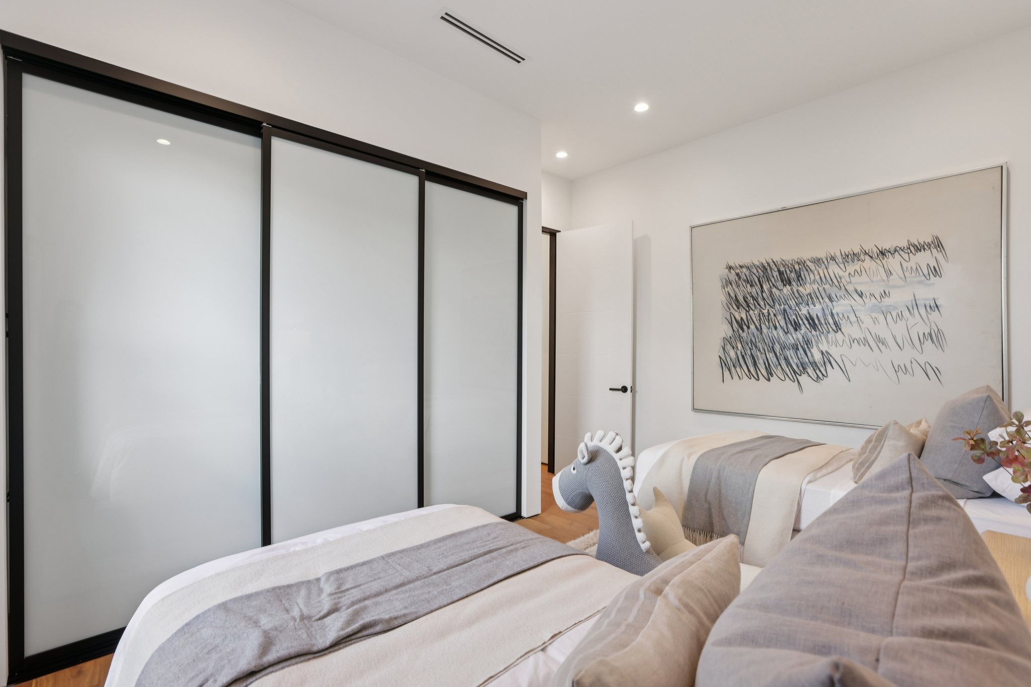 Wide view of bedroom three
