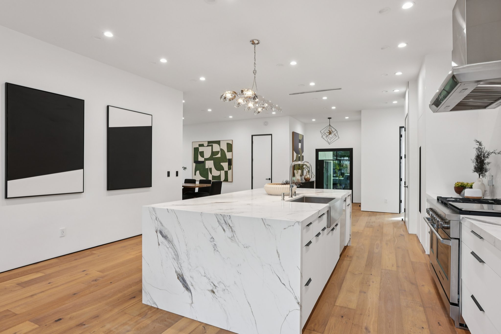 Modern kitchen at The Light House