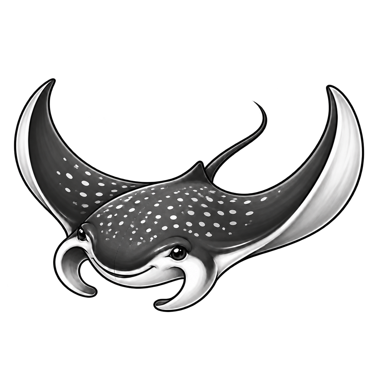 Susan, Media & Production, the manta ray